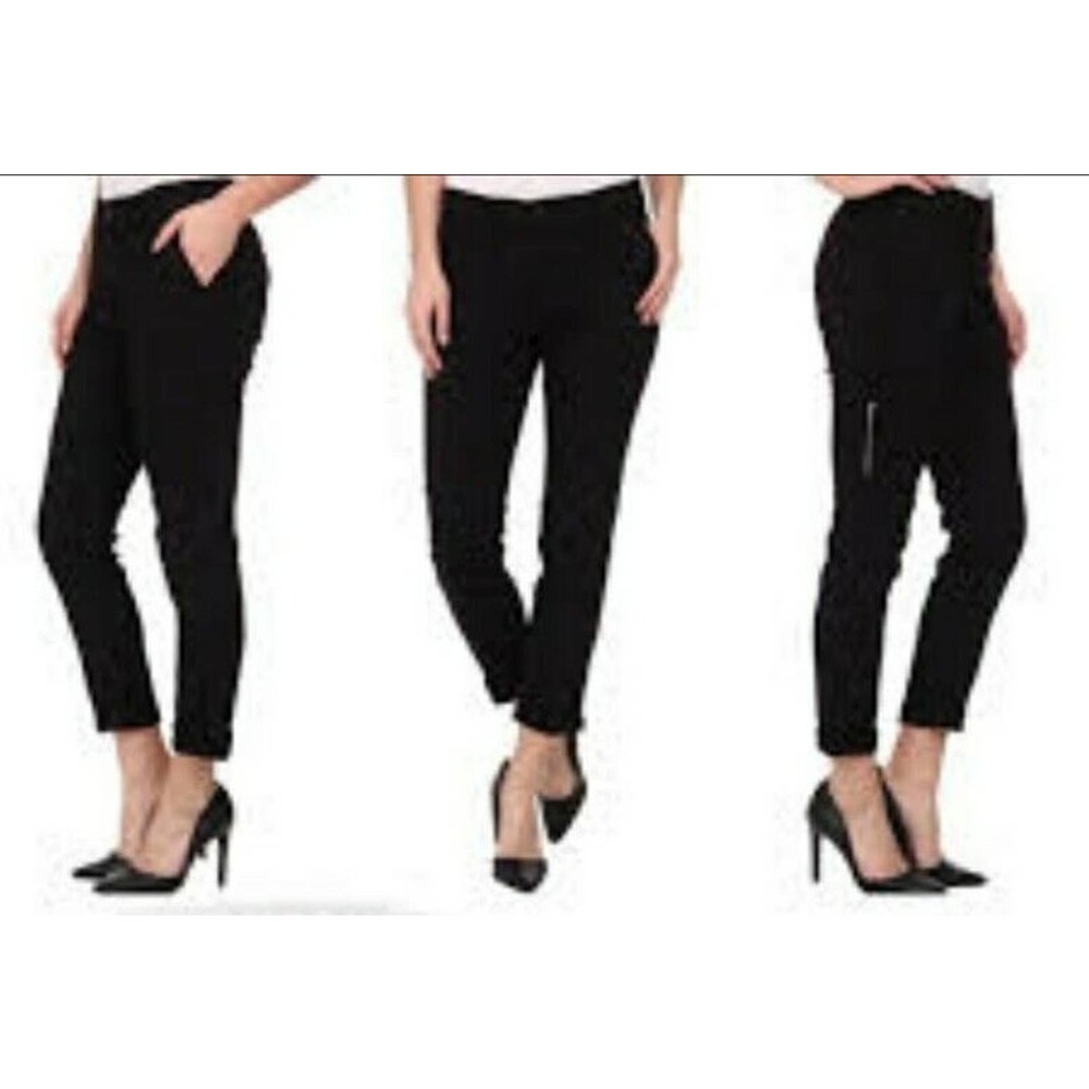 AG Adriano Goldschmied The Wyatt Utilitarian Slouchy Skinny Black Sz 27 (Q